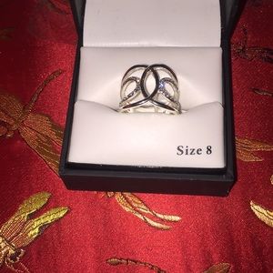 Size 8 Silver Ring